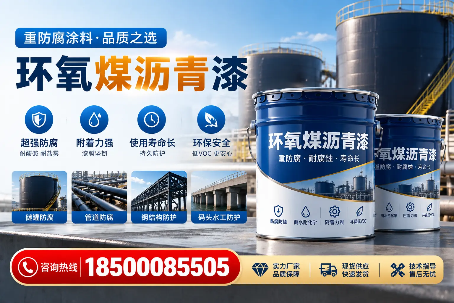 环氧煤沥青漆的施工工艺详解，保定企业必备知识